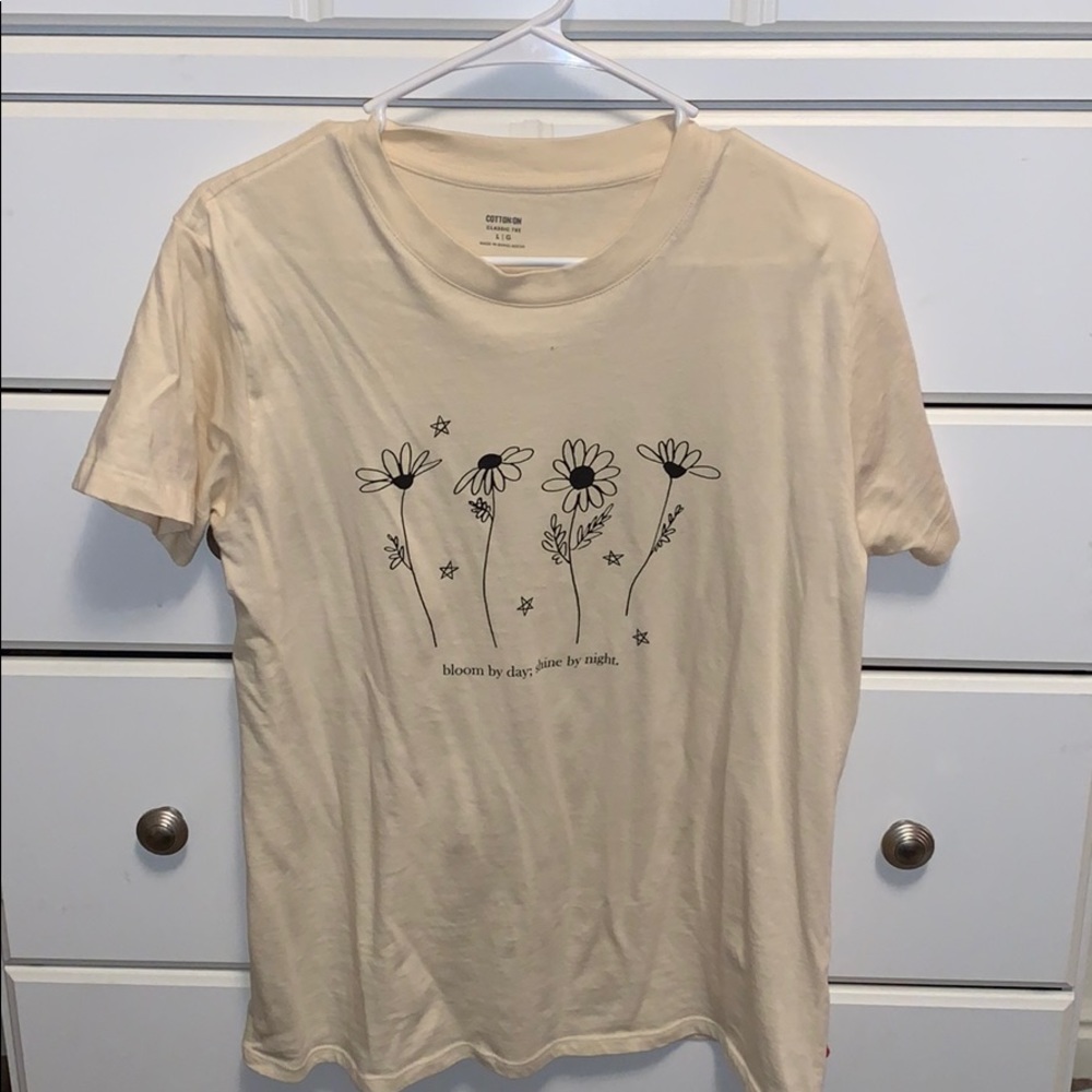Cream tshirt